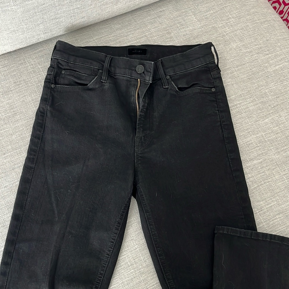 Mother mid rise dazzler ankle jeans sz 26